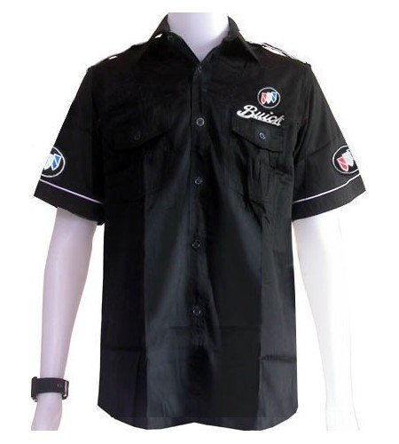 Chemise Buick Team Racewear noir