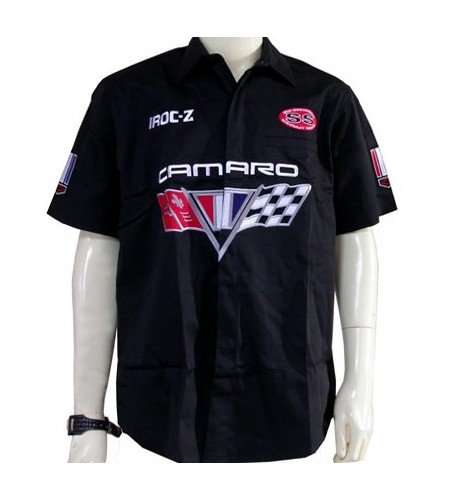 Chemise Chevrolet Camaro Team Racewear noir