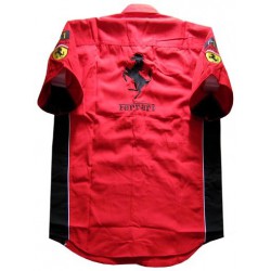 Chemise Ferrari Team formule-1 rouge