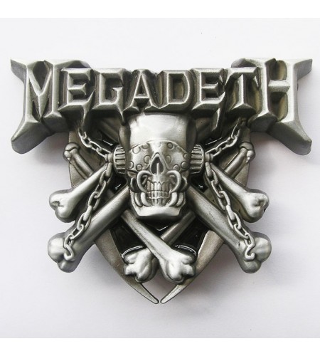 Boucle de ceinture Megadeth