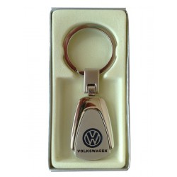 Porte-clés Volkswagen en Acier 316L Chromé