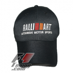 Casquette MITSUBISHI RALLIART noir