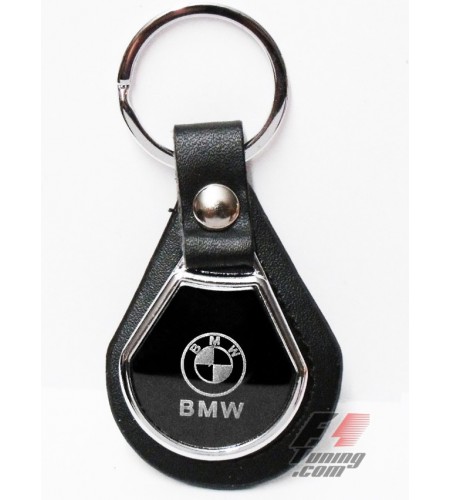Porte clés Noir en cuir véritable de voiture Étui clés Mercedes