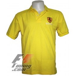 Polo Ferrari Team formule-1 jaune