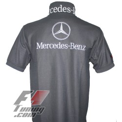 Polo Mercedes Team formule-1 gris